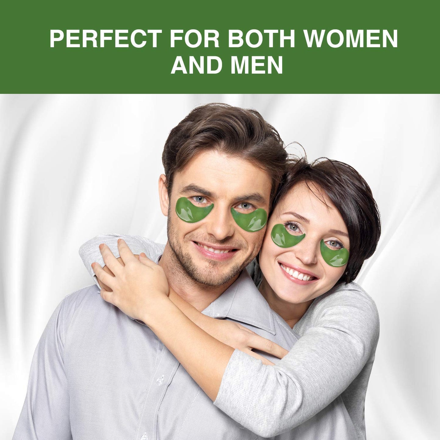 Under Eye Mask, Collagen Eye Mask, Eye Gel Pads, Green Tea Under Eye Patches, Firming Eye Mask, 30 Pairs Collagen Eye for Eye Moisturizing, Dark Circles, Wrinkles, Fine Lines, Under Eye Bags - TrendyLookz