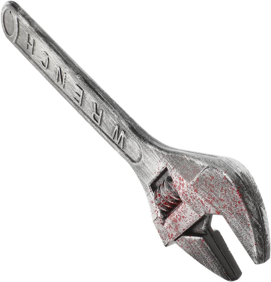 Vaguelly Simulation Wrench Decorative Photo Prop Kids Toy Decorative Tricky Prop Horror Bloody Wrench for Children Party - TrendyLookz